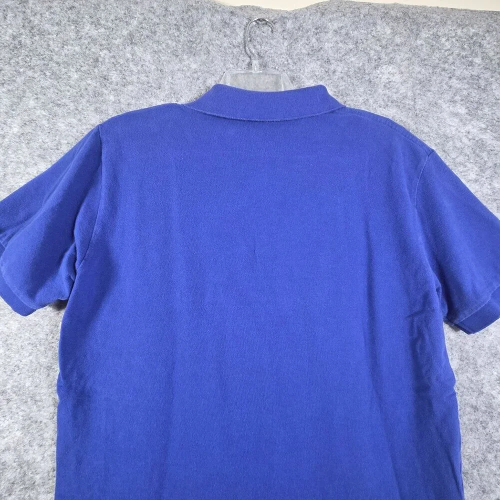 Polo Ralph Lauren Men’s Blue Polo Shirt Size L Short Sleeve Classic Fit Preppy